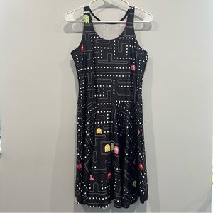 Pac Man Skater Swing Dress